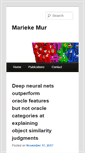 Mobile Screenshot of mariekemur.com